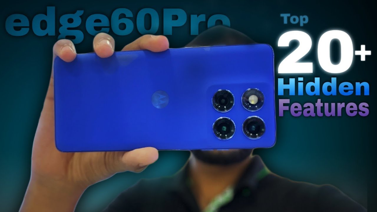 Motorola edge 60 Pro Top 20+ Hidden Features  | Tips and Tricks | Best  AI features of Edge 60 Pro