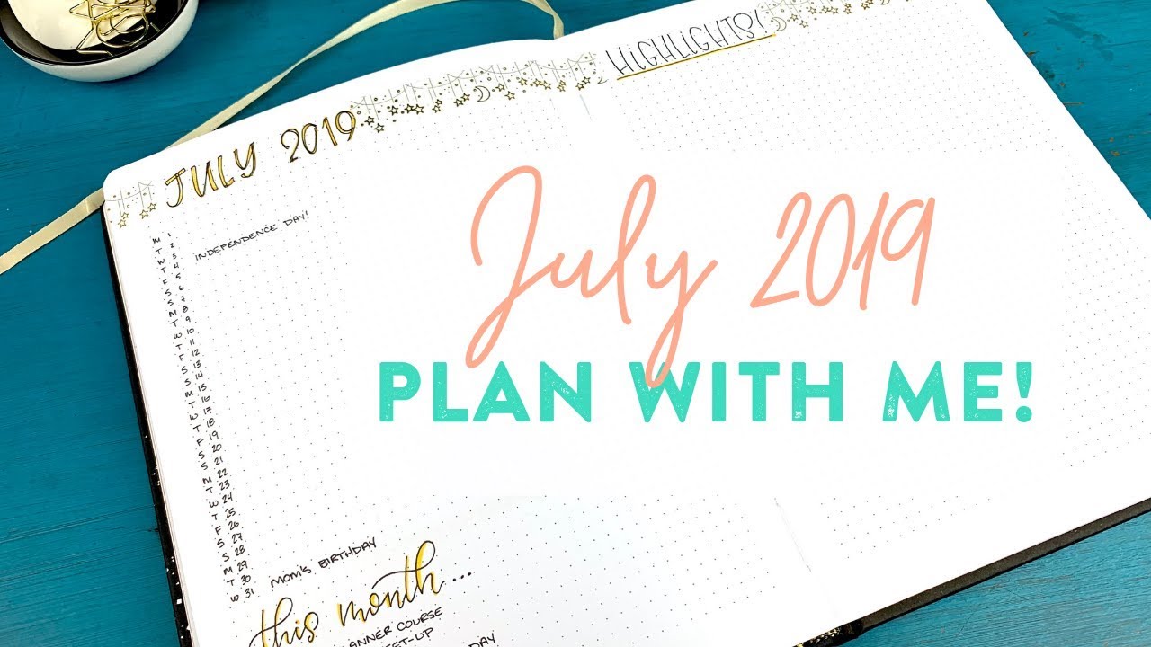 Plan With Me: July, 2019