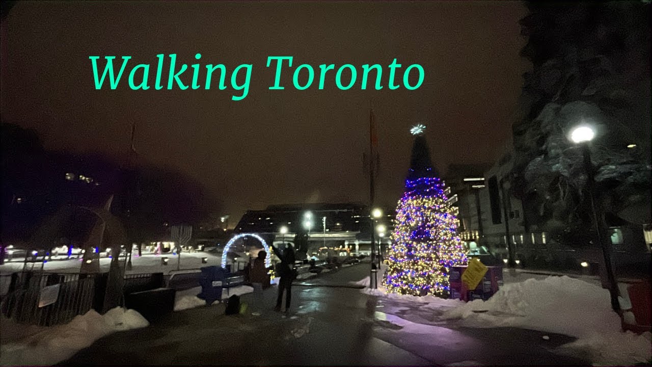 Walking Yonge Street in North York Toronto's Willowdale Neighbourhood 12/27/2025