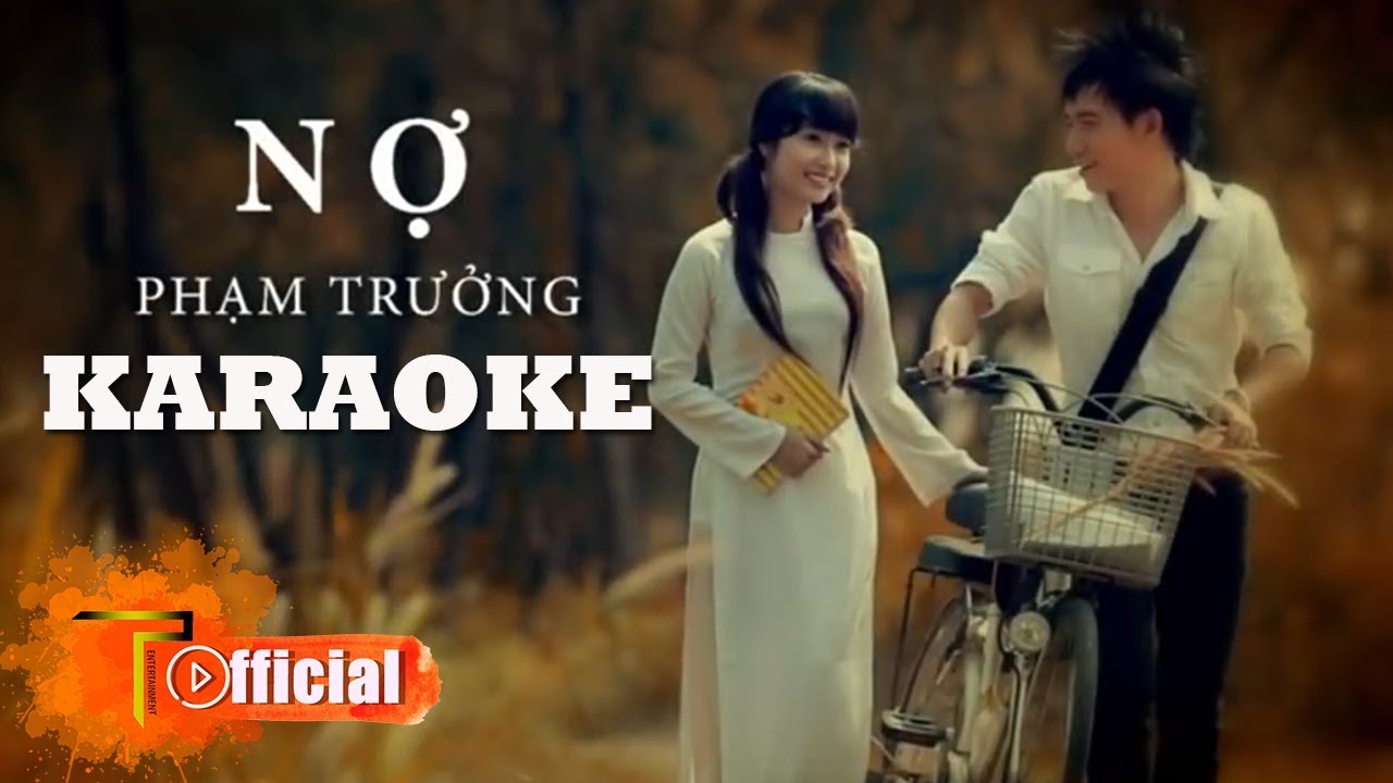 [ KARAOKE ] NỢ - PHẠM TRƯỞNG | BEAT GỐC ( OFFICIAL )