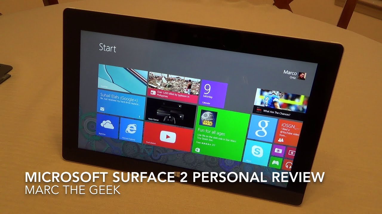 Microsoft Surface 2 Personal Review