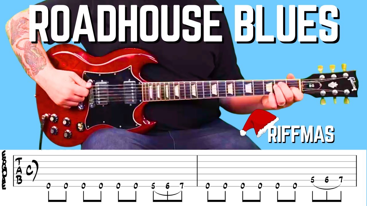 How To Play Roadhouse Blues on Guitar | The Doors Riff Breakdown