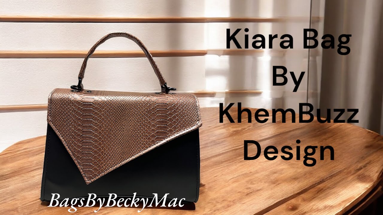 Bag Making With Becky Mac – The “Kiara Bag” by Khembuzz Designs