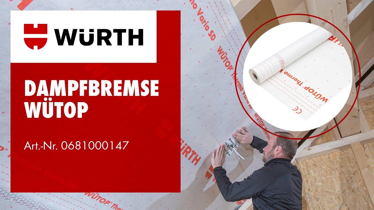 W&Uuml;TOP&reg; Dampfbremse Thermo Vario SD | W&uuml;rth AG