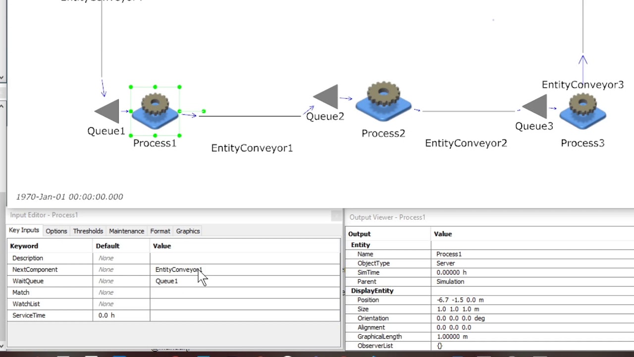 Jaamsim Tutorial   VSM model plus Assembly and Kanban