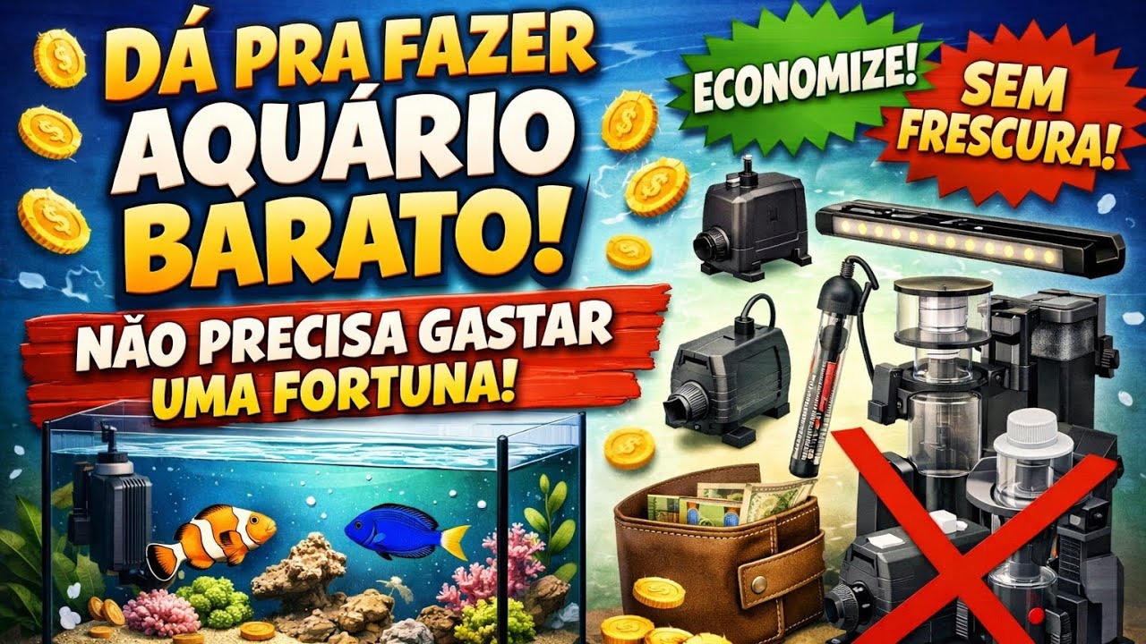Você Está Gastando Demais no Aquarismo?🤔 Vamos Falar a Verdade...