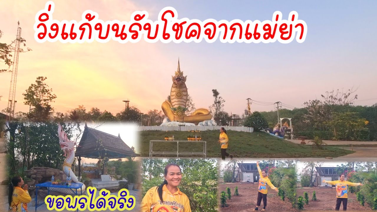 วิ่งแก้บนรับโชคจากแม่ย่าช่อแก้วจำปาขอพรได้จริง?