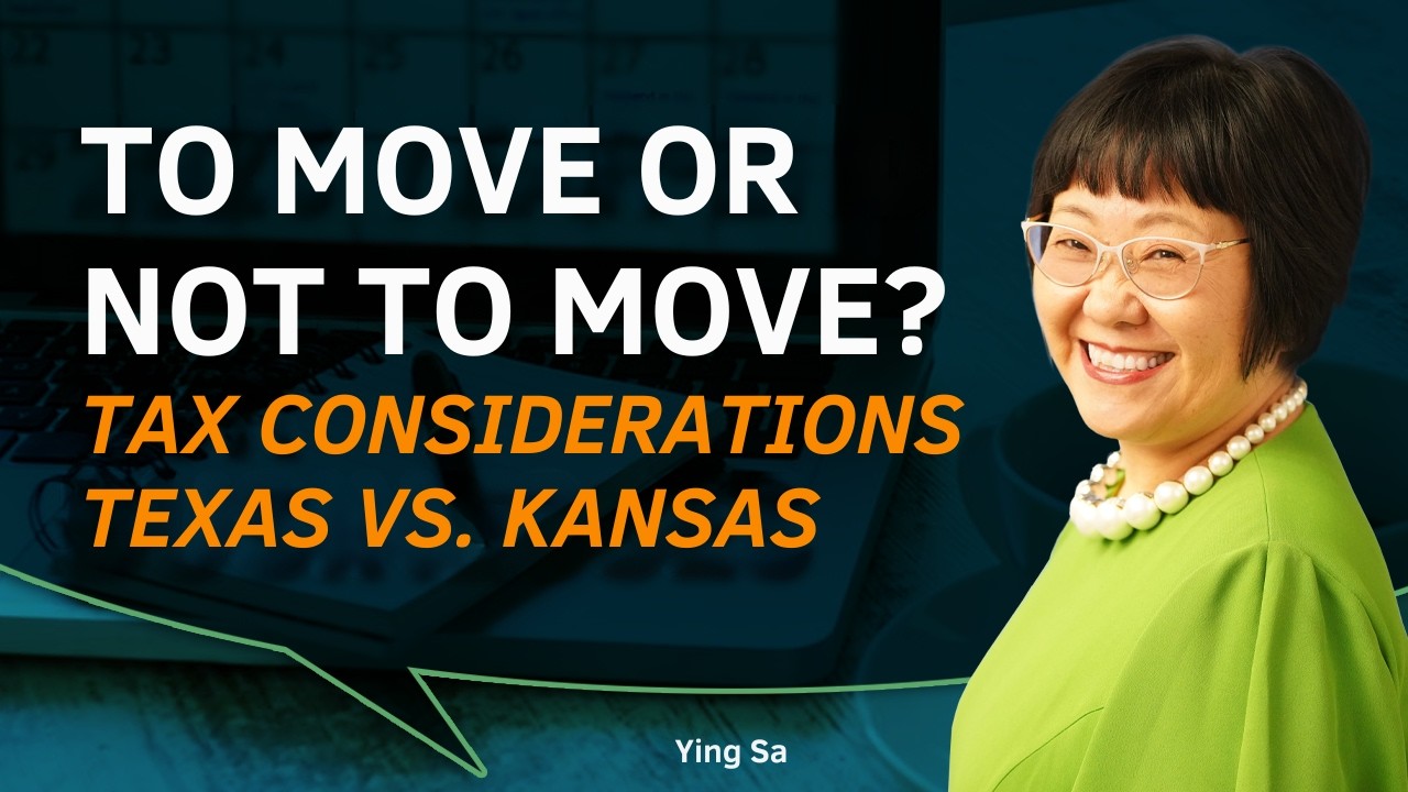 To Move or Not to Move? Texas vs Kansas Taxes Explained | Income, Property & Business Taxes