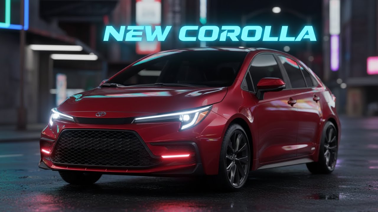 All-New Corolla 2026 in Ruby Flare Pearl &ndash; Full Exterior & Interior Review