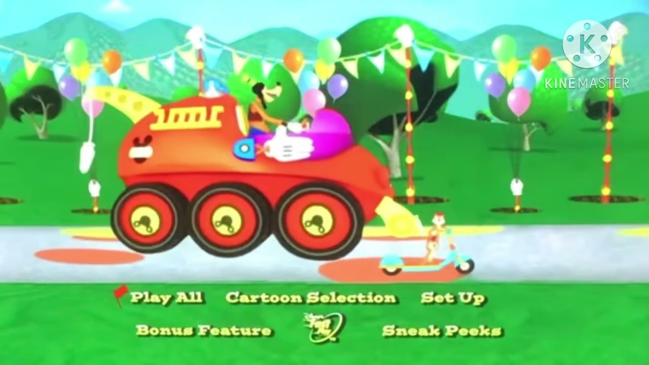 Mickey Mouse clubhouse road rally dvd menu free to add round