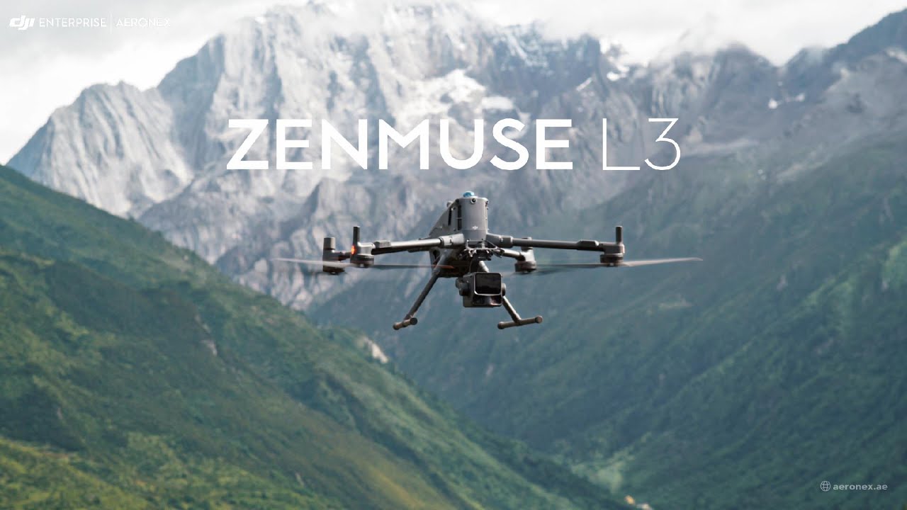 Meet Zenmuse L3 #DJI &rsquo;s Newest Long-Range High-Accuracy #LiDAR #systems
