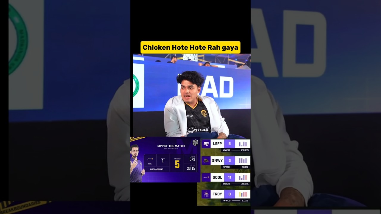 GodLike Miss Chicken #bgmi #godlike #esports #kraftonindiaesports