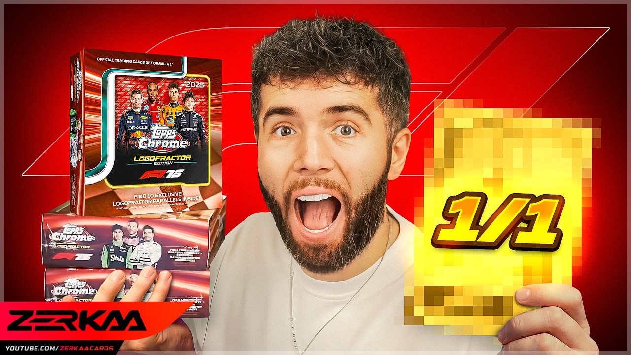 I PACKED A 1 of 1 FROM FORMULA 1 LOGOFRACTOR BOXES!