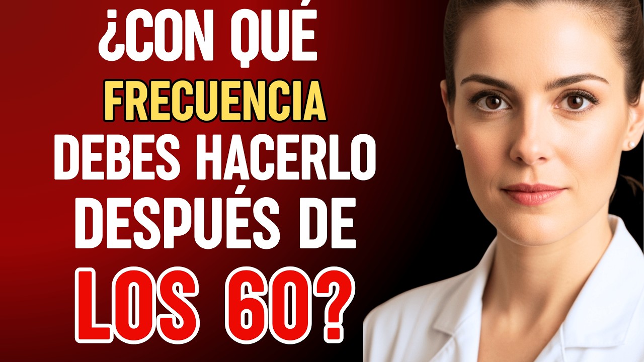 Uróloga Revela: Cuál es la Frecuencia Saludable de Autoestimulación después de los 60 | Dra...