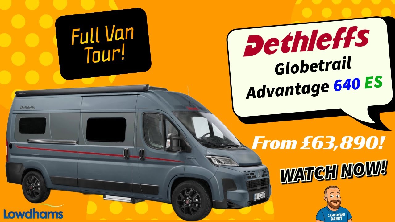Dethleffs Globetrail Advantage 640 ES Review | 6.4m Campervan Under 3.5t – Full Tour & Features