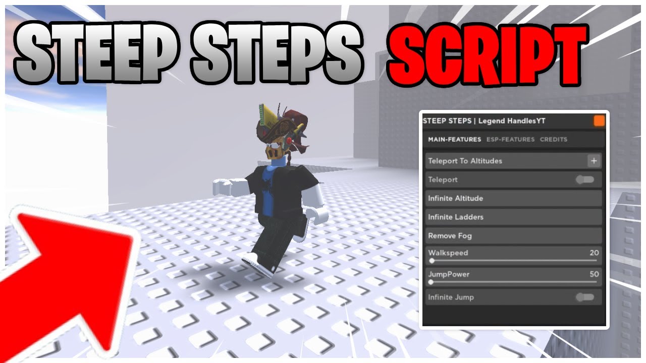 Steep Steps Script Pastebin 2023 - Keyless