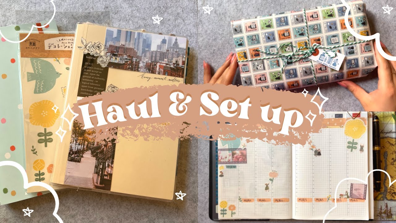 Cute Things From Japan Haul + Hobonichi Cousin Set up