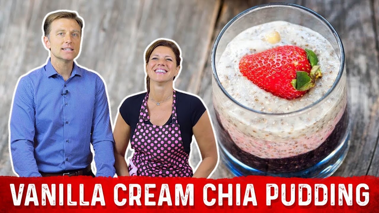 Keto Vanilla Chia Pudding Recipe | Karen and Eric Berg