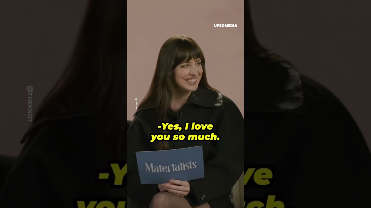 Pedro Pascal and Dakota Johnson speaking Spanish #shorts