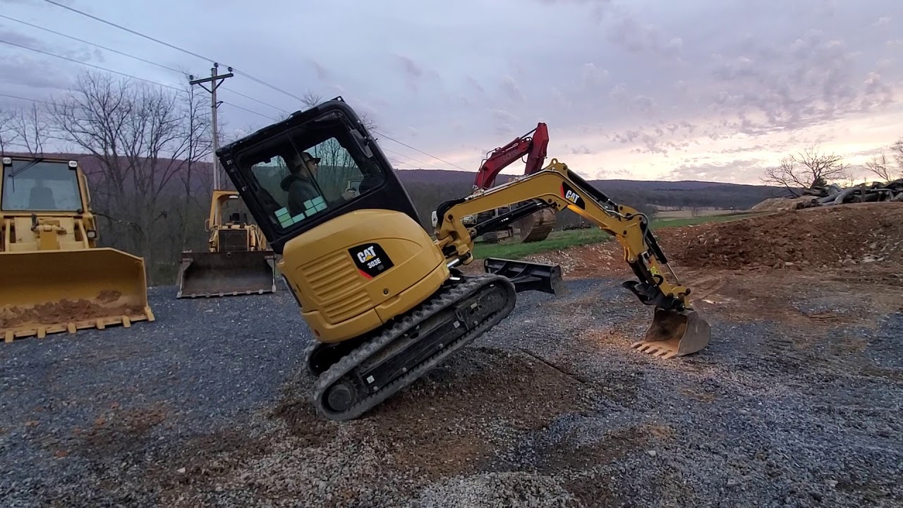 2018 Cat 303E CR Mini Excavator: Running, Operating, Digging, Pin Play Inspection Video!
