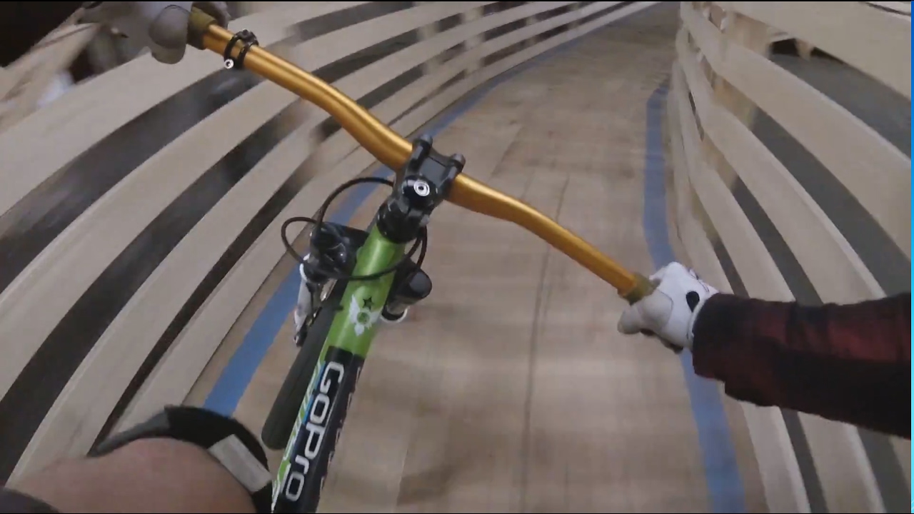 Parcours enduro au stride de Strasbourg