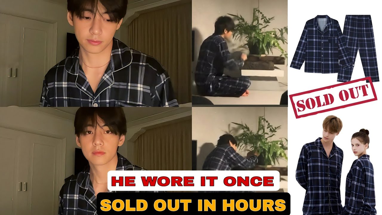 Taehyung’s Pajamas SOLD OUT Instantly?! Inside His Stunning Home That Fans Can’t Stop Talking About