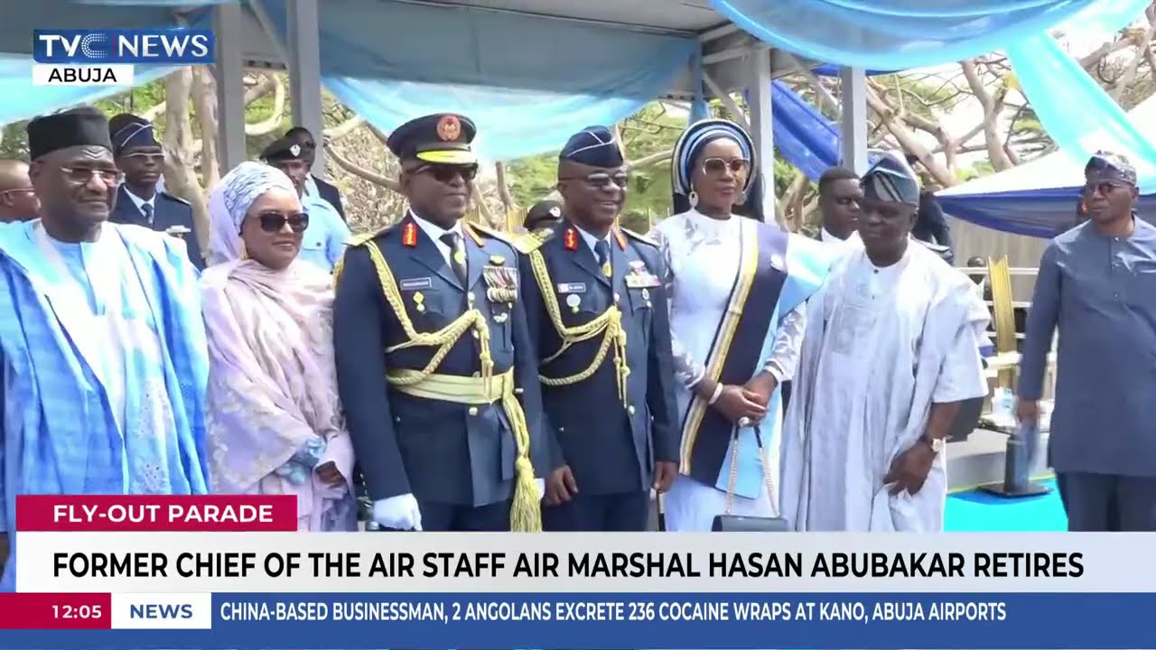 Former Chief Of Air Staff Air Marshal Hasan Abubakar Retires
