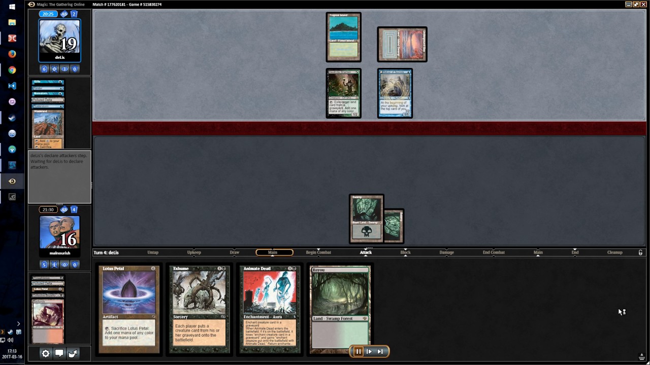 Game 2 - BReanimator v 4c Delver