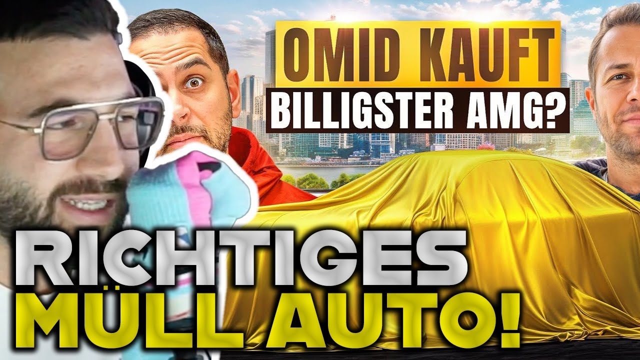 WAS IST DAS FÜR EIN AMG?! 😨🤣 MertAbi reagiert auf Omid kauft billigsten AMG 🔥