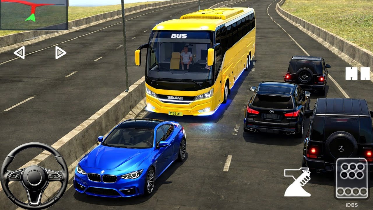 Euro Coach Bus Simulator 2026 - Yellow Coach Extreme Mountain Drive | Android Gameplay Part - 33