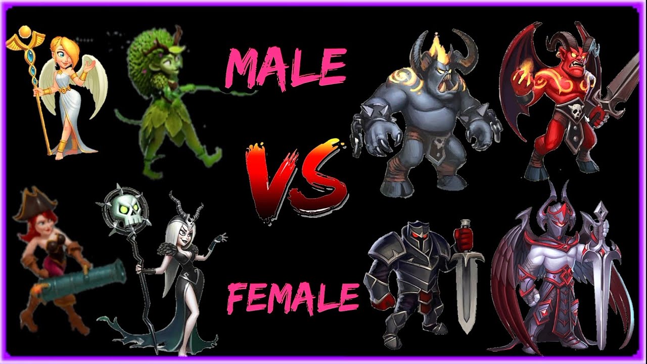 Male Vs Female Troops Epic Fight! Who is more powerful? - Castle Crush Gameplay