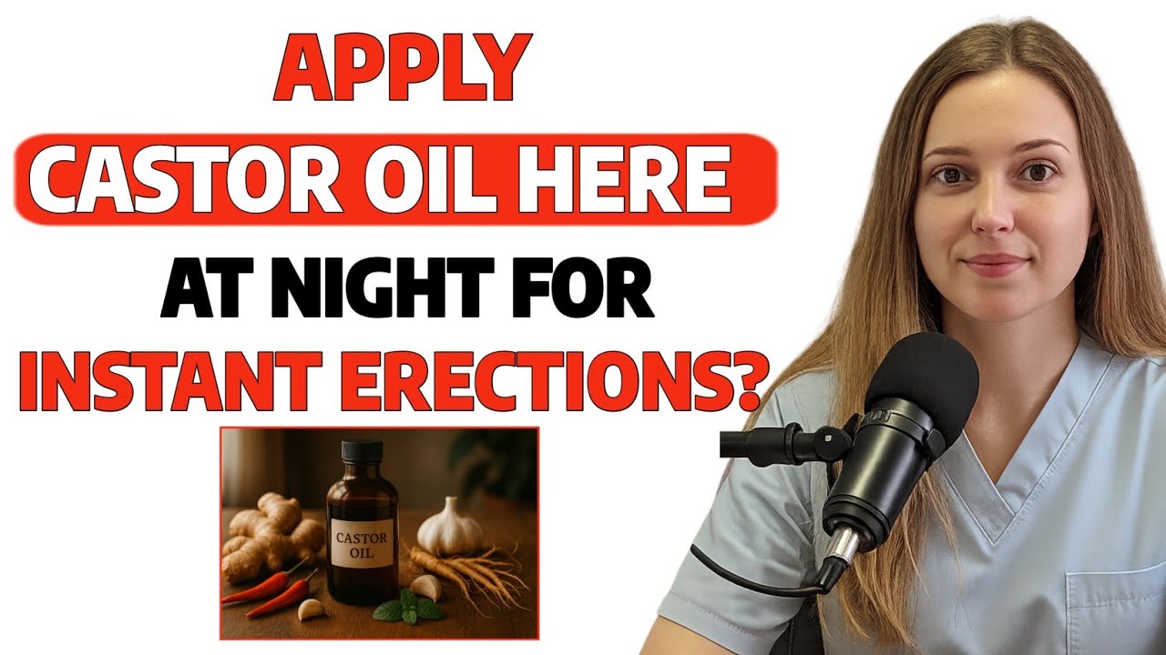 Urologist Explains: Surprising Castor Oil Benefits for Men’s Intimacy & Wellness After 60