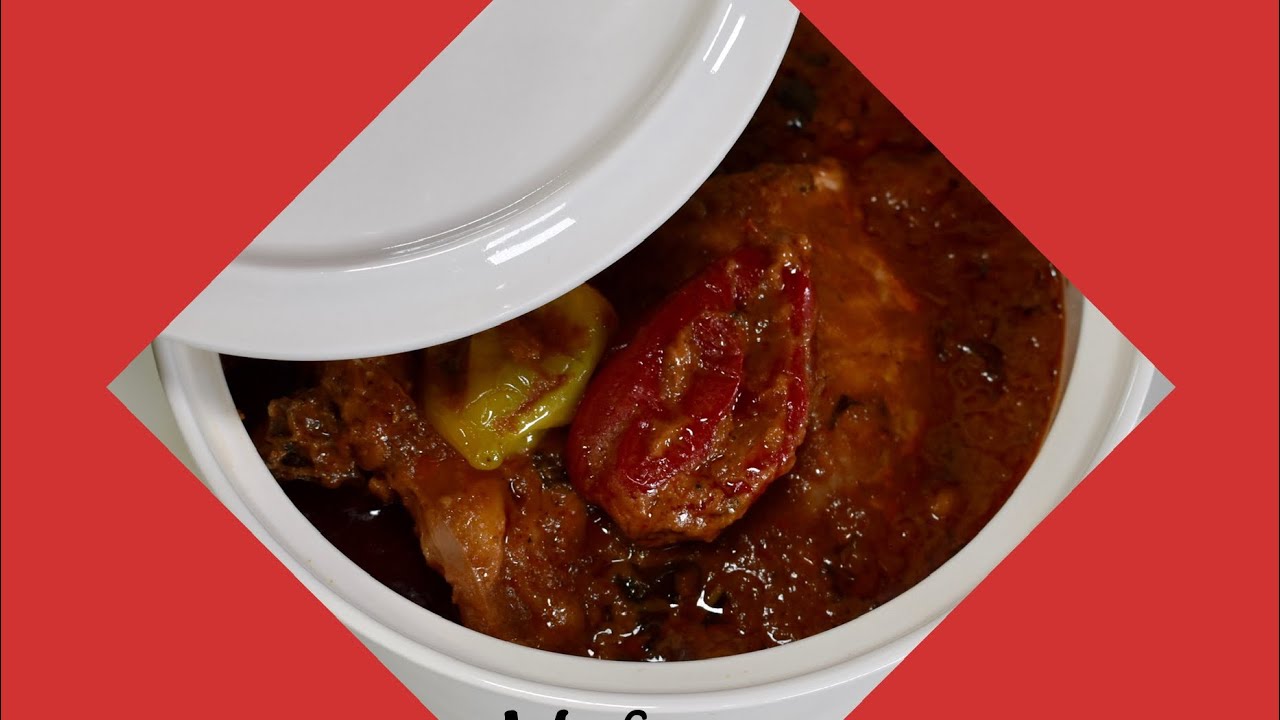 Mafè Bissap à la viande de mouton et du poulet fumè