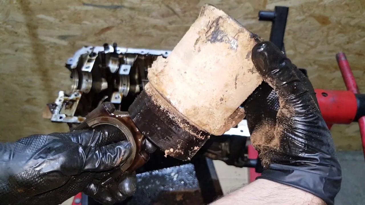 Remover camisa e pistão - Abrir um motor