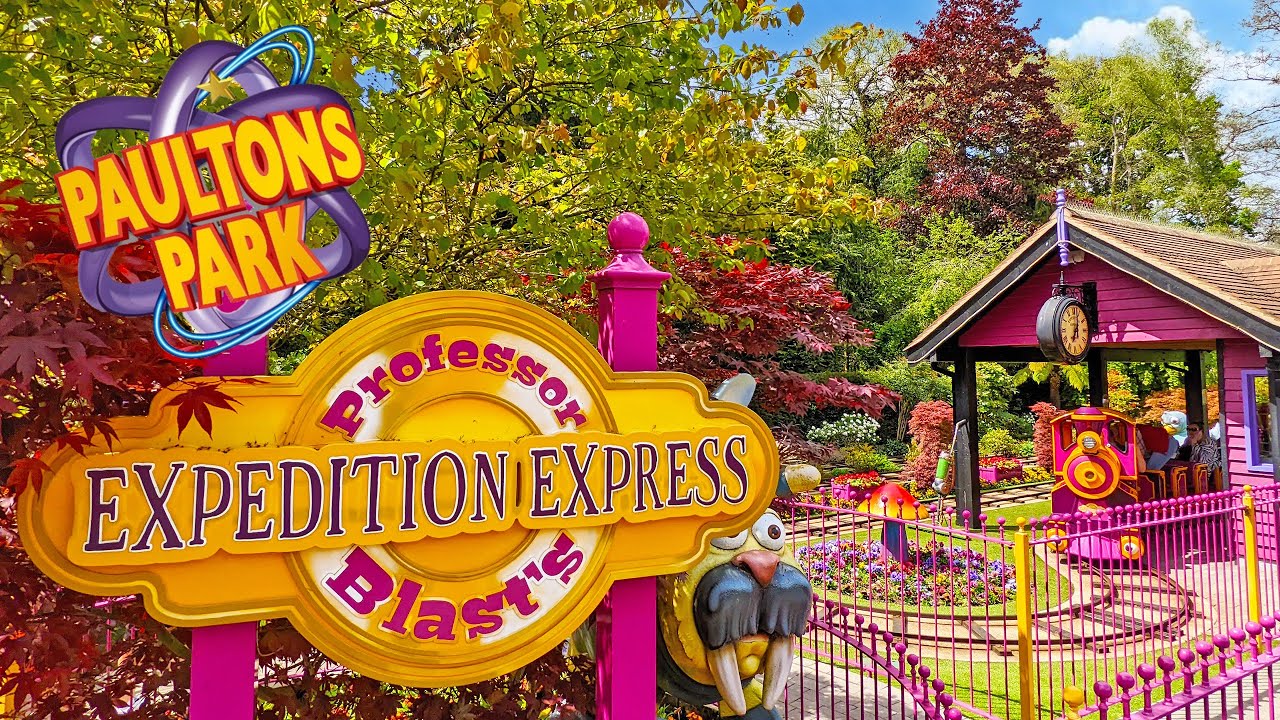 Prof Blast's Expedition Express at Paultons Park Home of Peppa Pig World (Sep 2022) [4K]