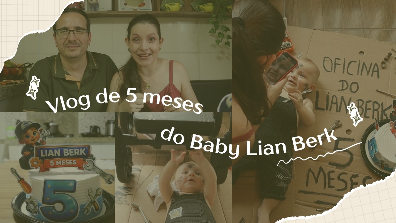 5 meses de vida e já temos 2 dentinhos por aqui 🥰 VLOG - MESVERSARIO DO LIAN
