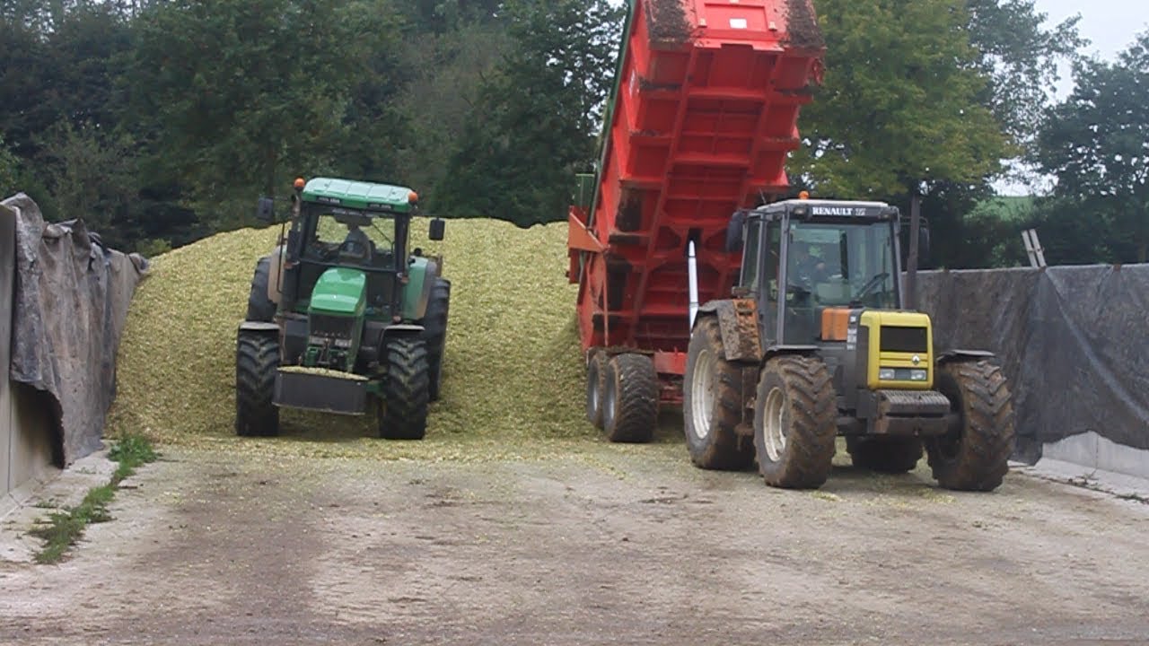 Ensilage de mais | Renault 155-54 | JD 7710 | 3 lacampagne| JAGUAR