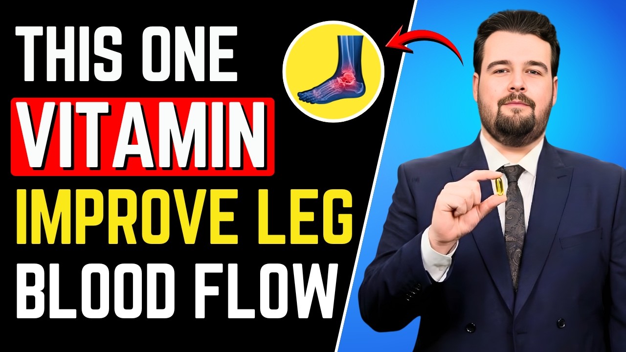 Over 60? This ONE Vitamin Could Improve Leg Blood Flow | If Your Legs Feel Weak or Numb, Watch This
