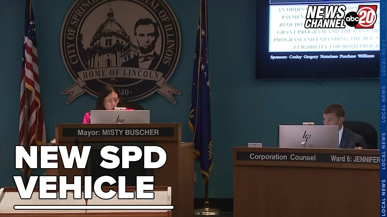 Springfield Police Department Seeks Approval to Buy a New Vehicle