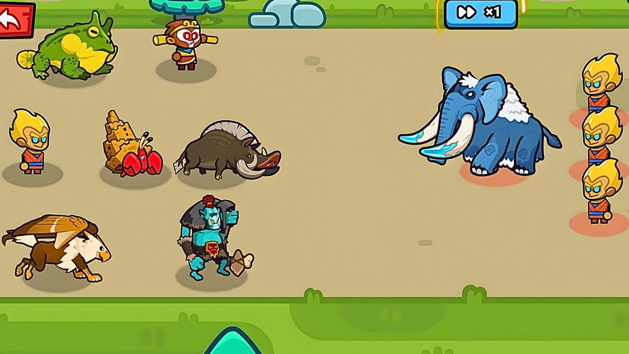 Archery Warrior Kingdom Hero Gameplay | Merge War Kingdom Army Monster Battle - Max Level GAMEPLAY 