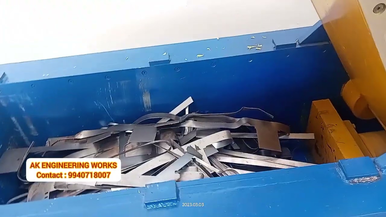 SCRAP BALING MACHINE. 6.5Lakhs