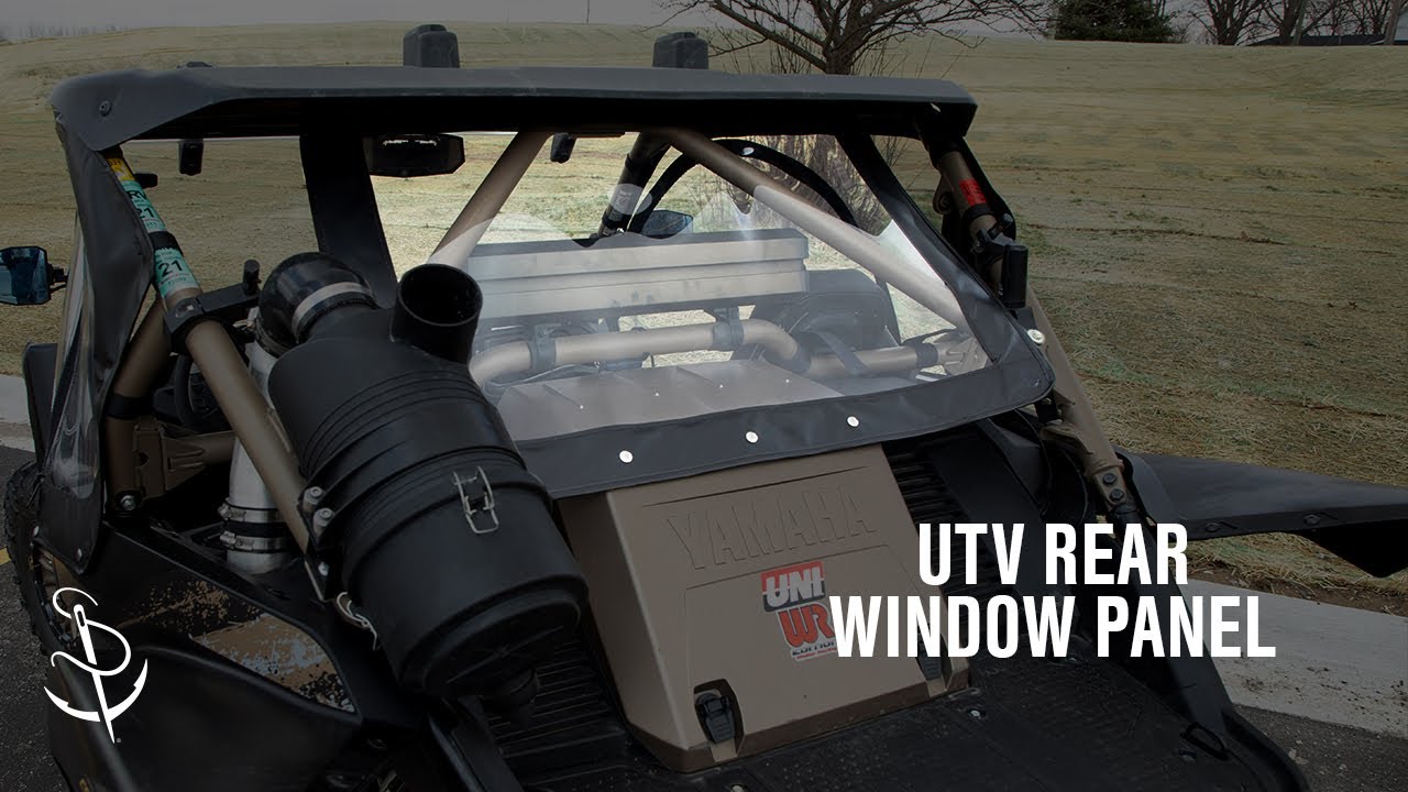How to Make a UTV Rear Cab Enclosure Panel