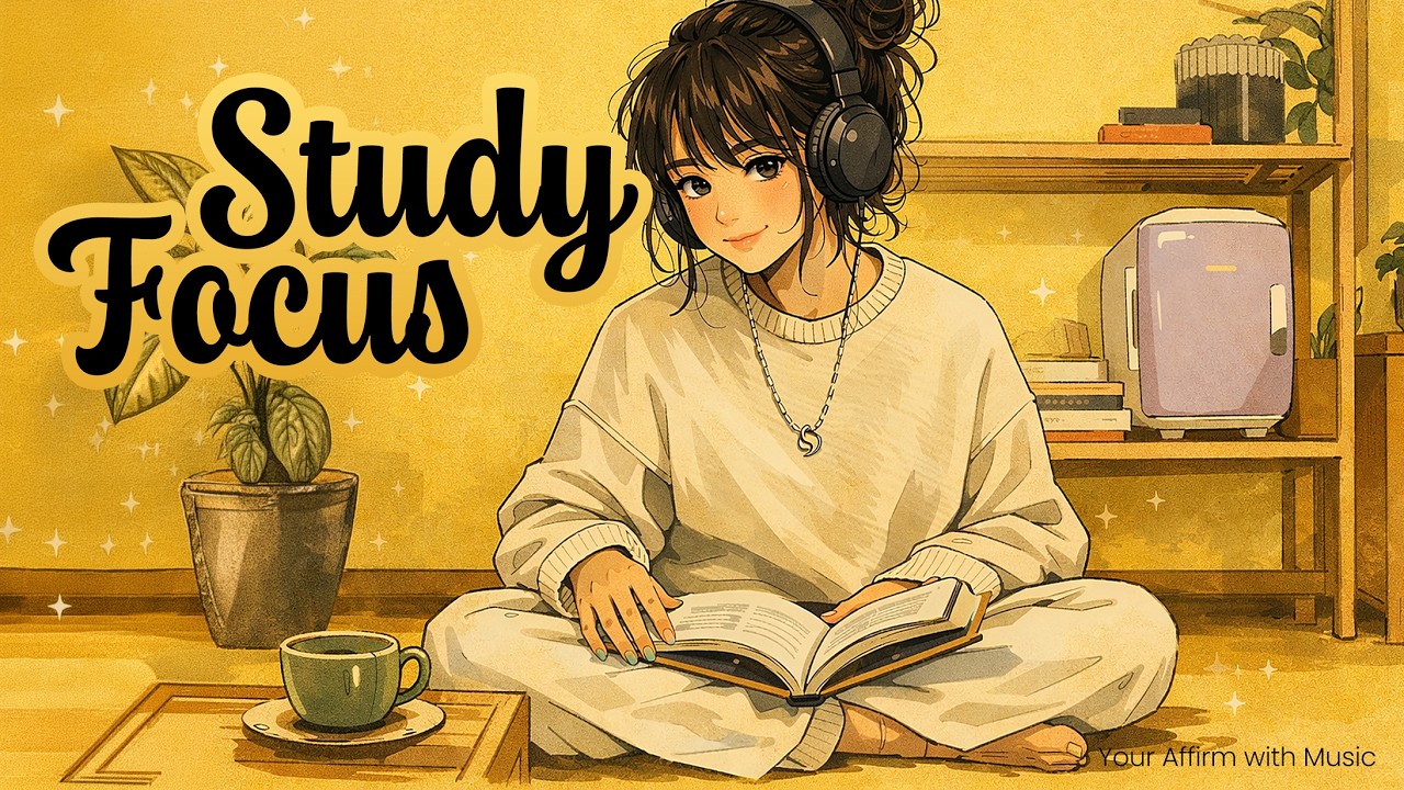 STUDY FOCUS Affirmation Session | Calm Mind + Memory + Exam Confidence