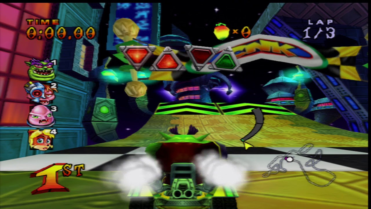 Crash Nitro Kart Nitro Cup Zem