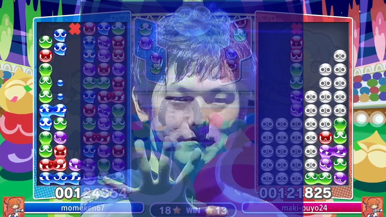 【ももけんvsマッキー】そこそこ大きいってレベルじゃねーぞ！ももまき大連鎖バトル【ぷよぷよeスポーツ】