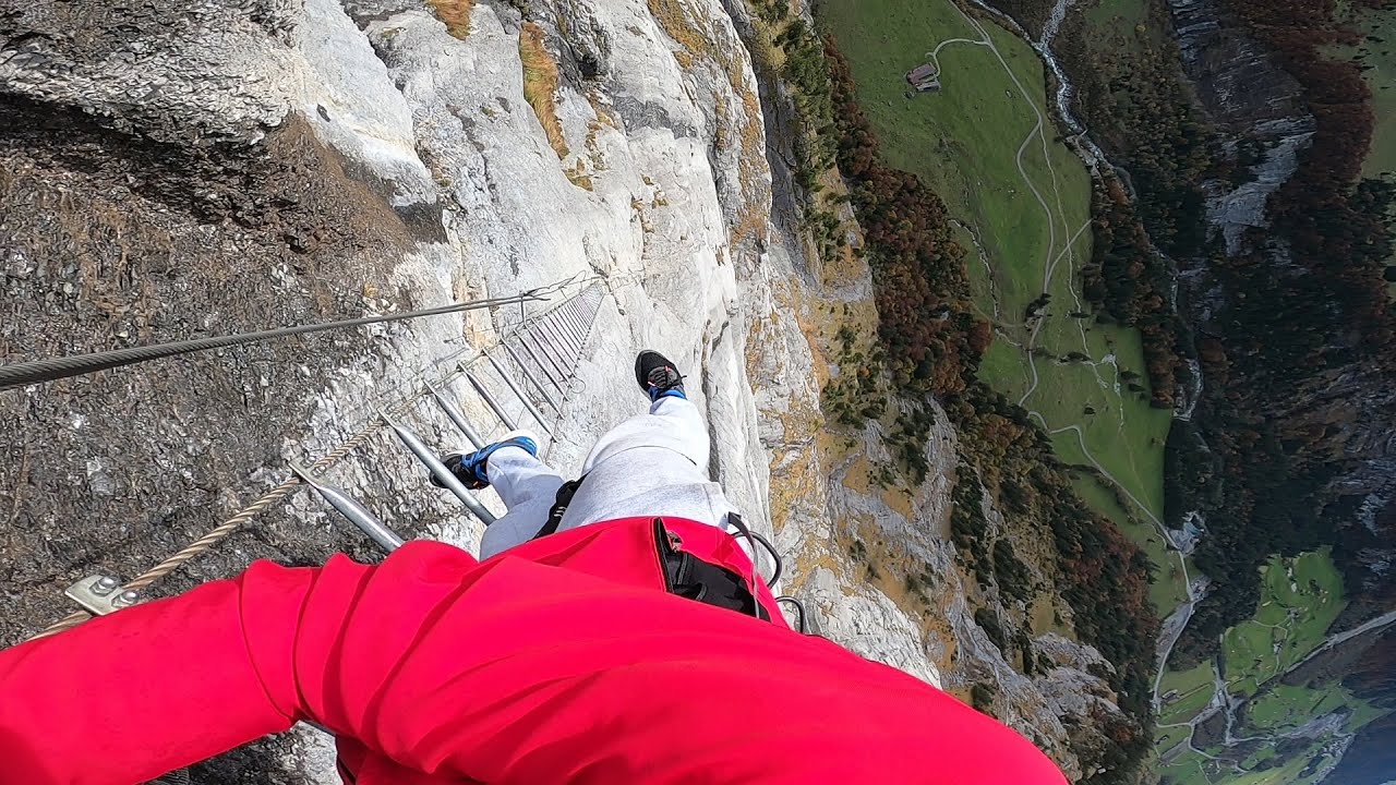 POV - Via Ferrata Fürenwand - Engelberg Fürenalp