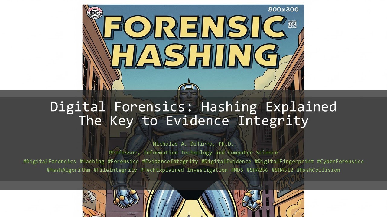 Digital Forensics: Hashing Explained - The Key to Evidence Integrity - 090623D01