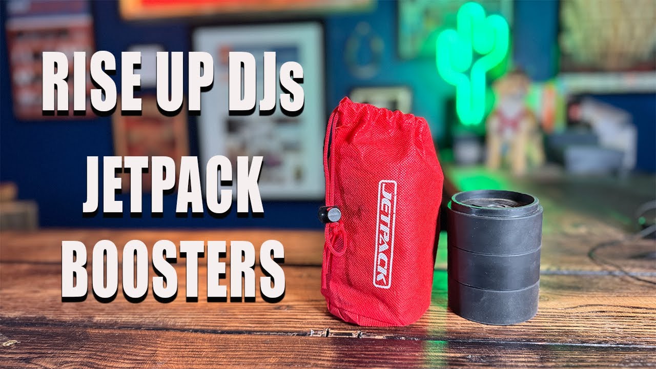 JET PACK BOOSTERS : EVERY DJ NEEDS THESE ! #JETPACKBAGS #djgear