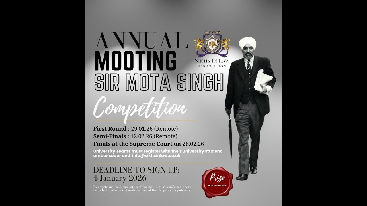 Sir Mota Singh Moot Finals - Supreme Court