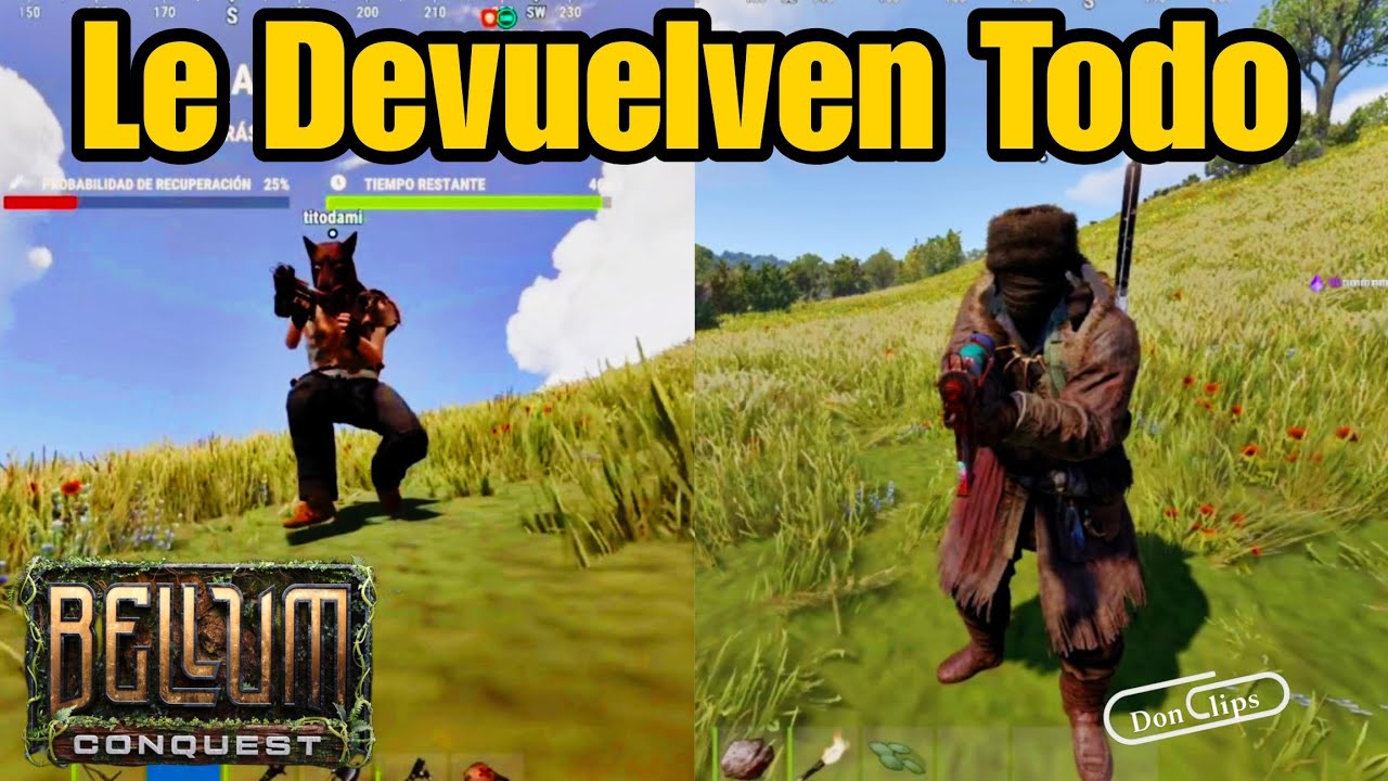 DESS es RECONOCIDO y le DEVUELVEN TODO (Pone La Voz De BO) Bellum | Rust